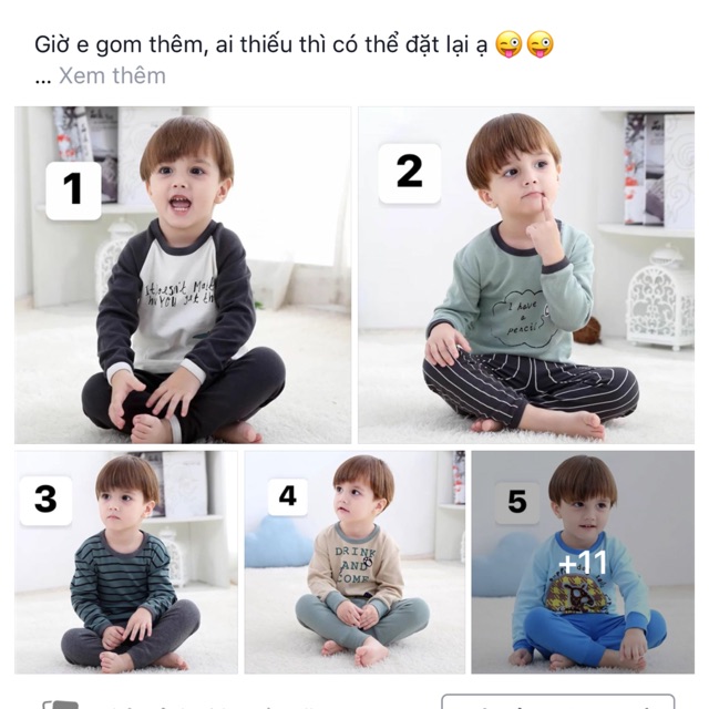 Combo Đồ bộ xuất hàn