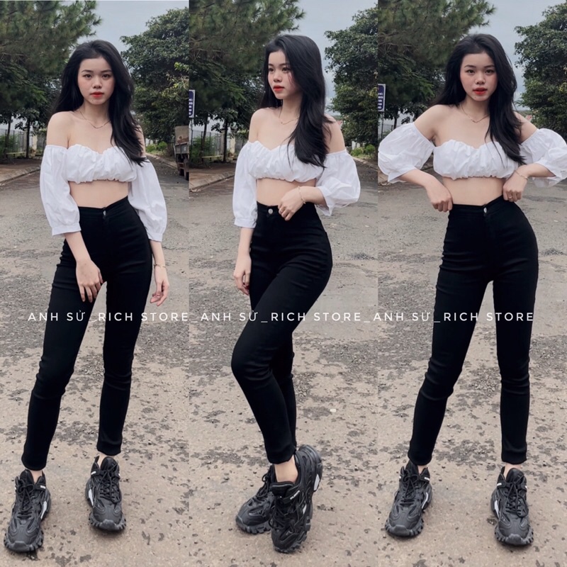 ÁO CROP-QUẦN JEAN