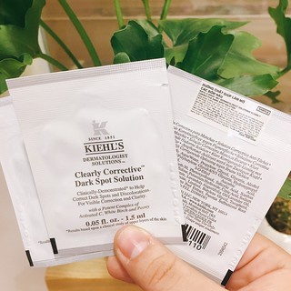 Tinh Chất Serum Làm Sáng Da & Mờ Thâm Mụn kiehl's Clearly Corrective™ Dark Spot Solution 1,5ml
