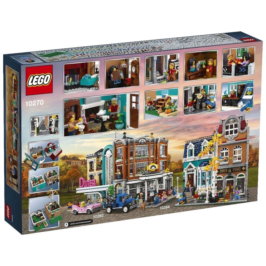 Lego 10270 Creator Expert Bookshop - Cửa hàng sách