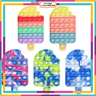 😀Đồ chơi POP IT Nhấn bong bóng -  Que Kem Cảm Xúc - Đồ chơi giáo dục - Giúp trẻ TỰ KỶ cân bằng cảm xúc, giảm căng thẳng