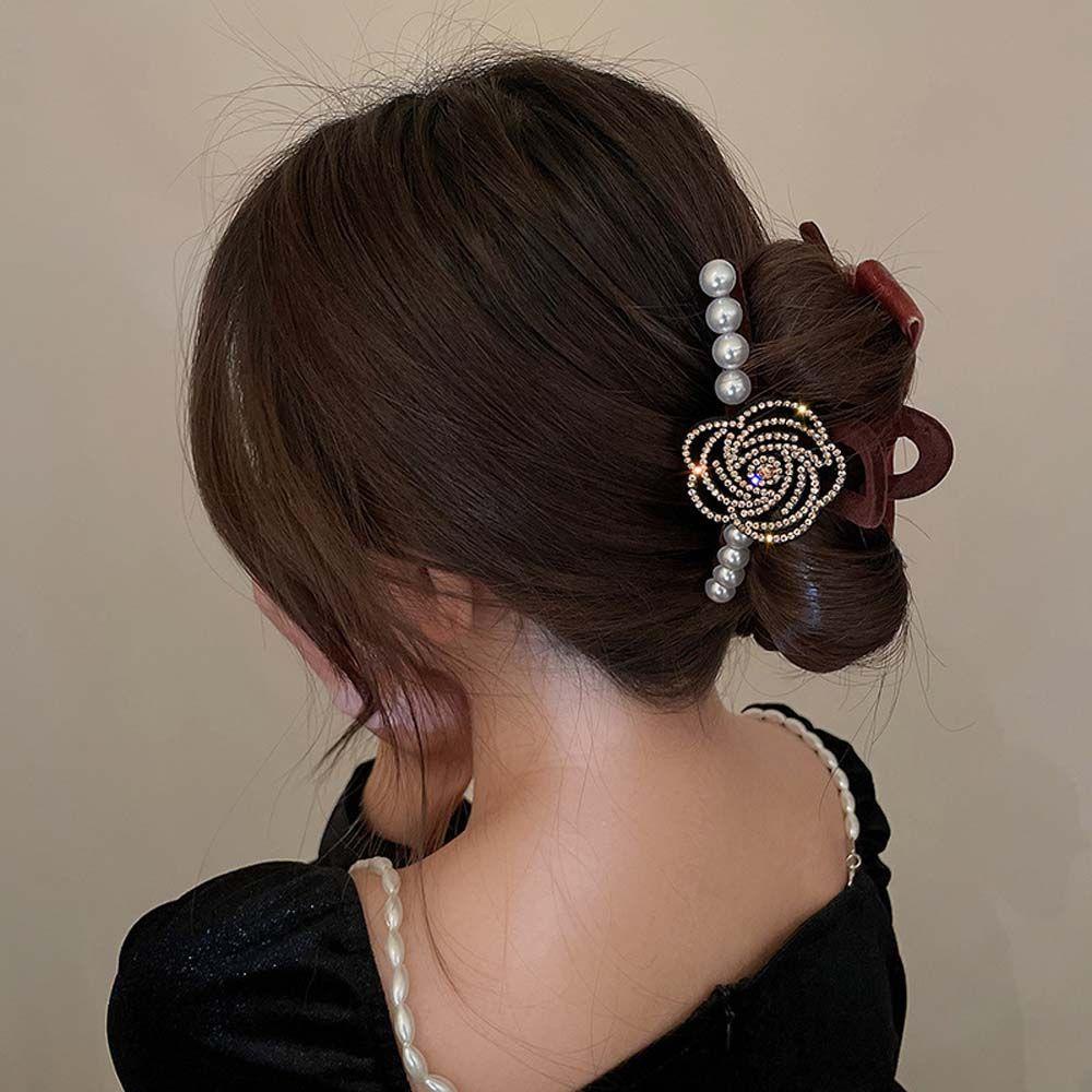 Set 2 Kẹp Tóc Nơ Vải Nhung Xinh Xắn|Áo Kiểu Hàn Quốc Thiết Kế Trẻ Trung Cá Tính