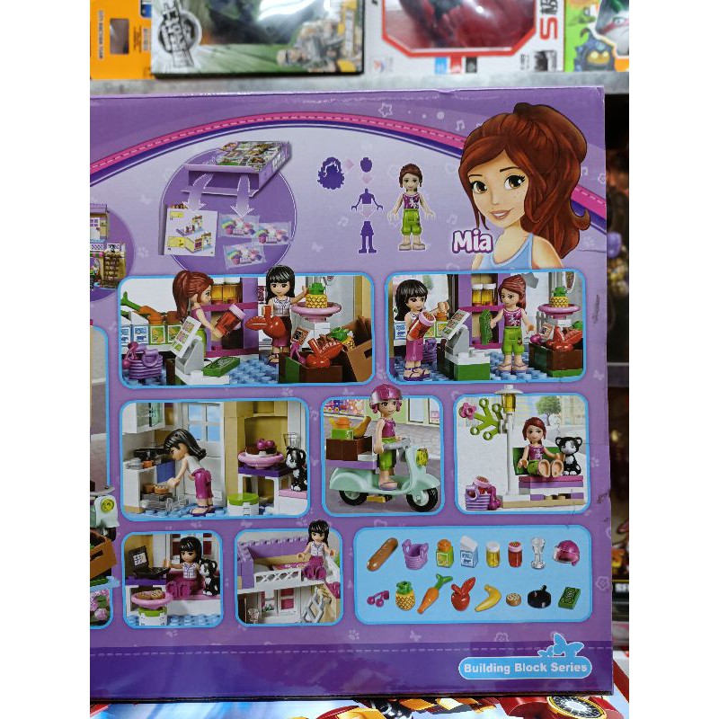 Mã 10495 - Xếp hình lắp ghép lê gô FRIEND