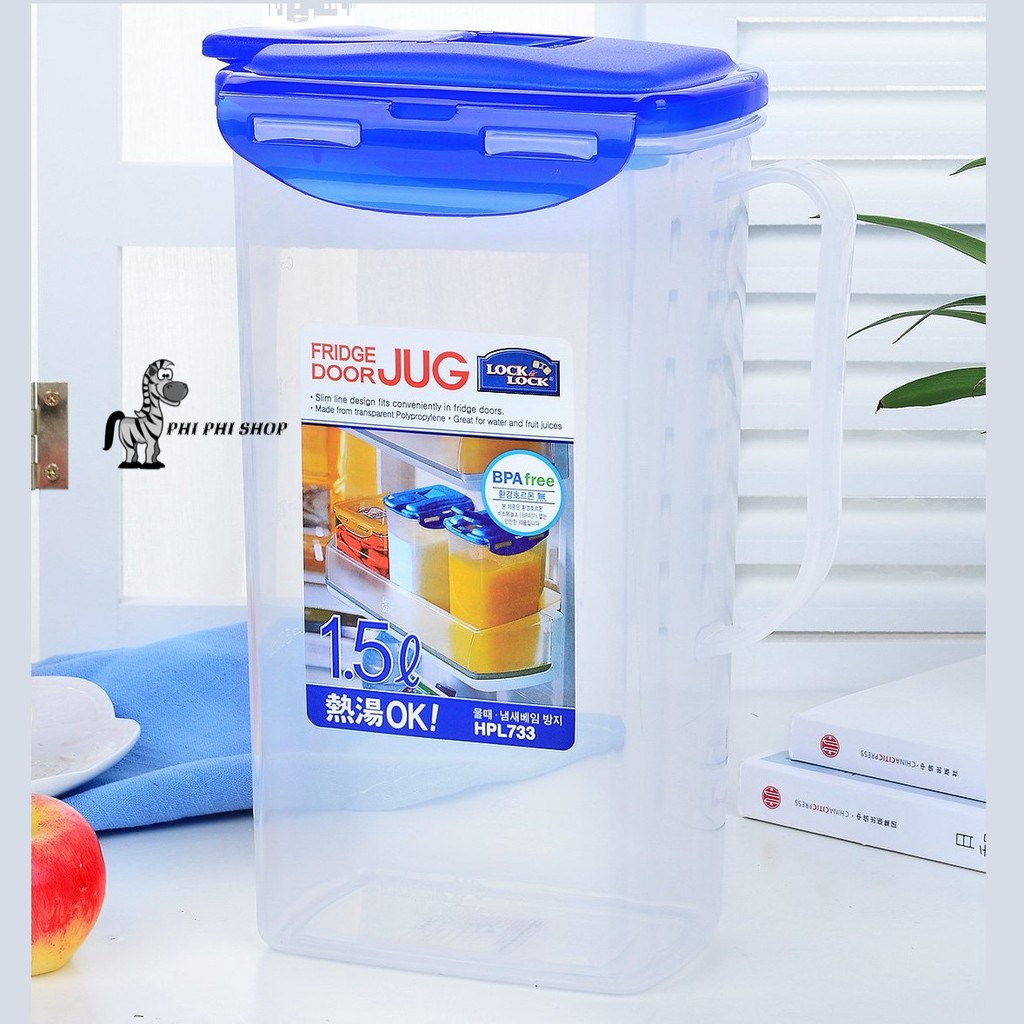 Bình rót nước 1.5L BPA free Lock&amp;Lock HPL733