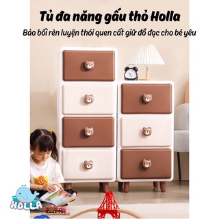 Tủ Đa Năng Gấu Thỏ Cao Cấp Holla