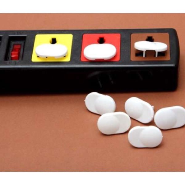 Combo 10 nút bịt ổ điện 2 chân