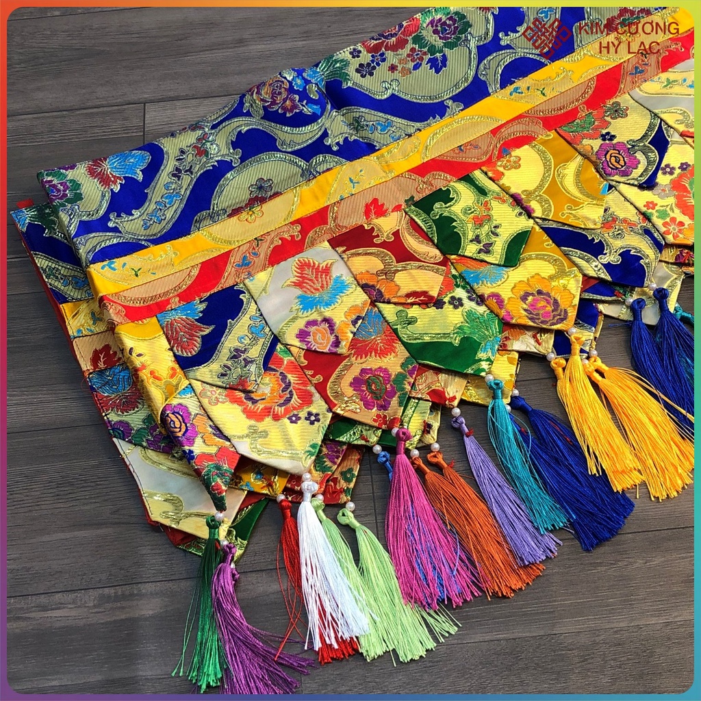 Rèm Quây Bàn Thờ, Trang Trí Bàn Thờ Mật Tông [Kim Cương Hỷ Lạc]