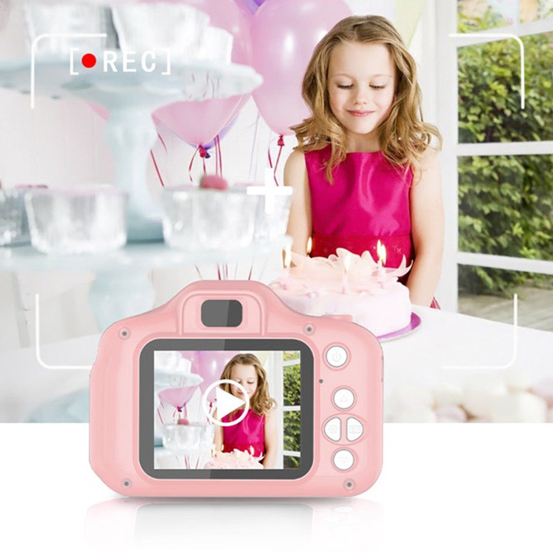 Máy ảnh kỹ thuật số HD 1080P Mini 2.0 inch X200 chuyển đổi ngôn ngữ cho trẻ em | BigBuy360 - bigbuy360.vn