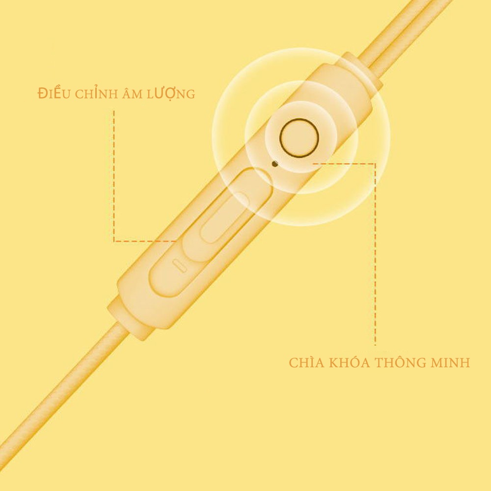 Tai nghe nhét tai EVEBOT có dây giắc cắm 3.5mm âm thanh hifi màu tùy chọn cho máy tính xách tay máy tính bảng điện thoại