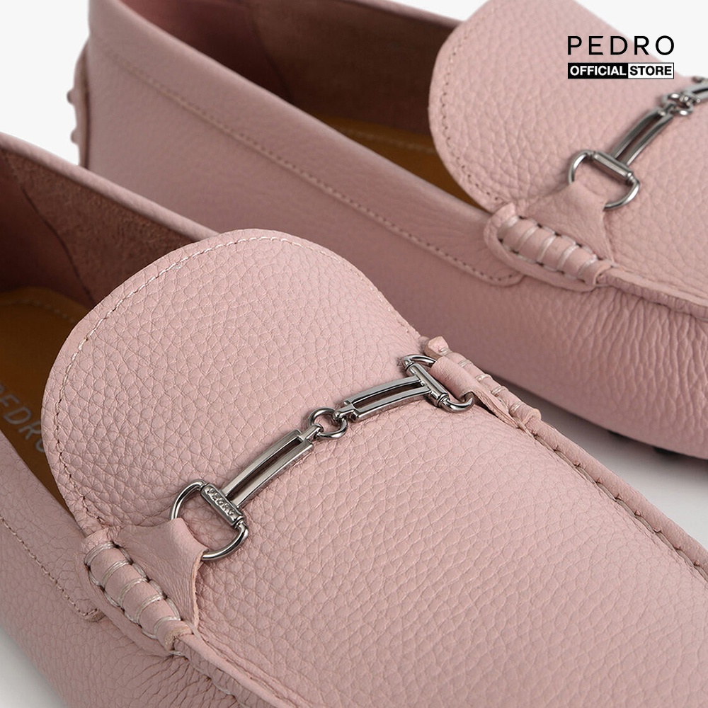 PEDRO - Giày lười nam Textured Leather PM1-65110240-60