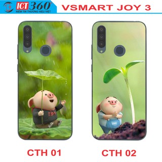 Ốp Lưng Kính VSMART JOY 3 - in theo yêu cầu