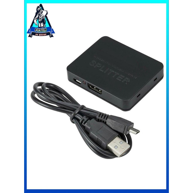 Bộ chia tương thích HDMI Bộ chia 1 trong 2 ra Bộ chia 4K cho màn hình kép Nhân bản [8/26]
