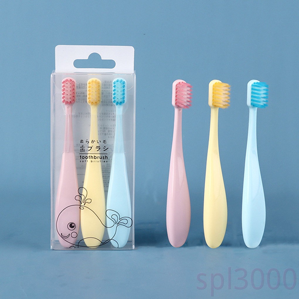 Set 3 Bàn Chải Đánh Răng Cho Trẻ Em