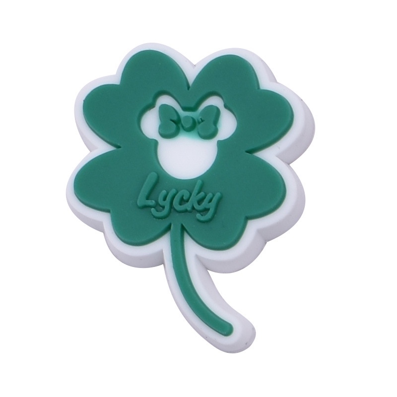 Phụ Kiện Trang Trí Giày Hình Cỏ Ba Lá Hoạt Hình Cho Bé Gái Charms Earth Jibitz Charm Hoa Skull Jibits Croc