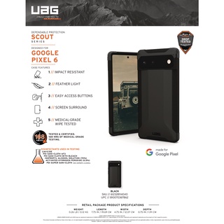 Ốp lưng UAG Scout cho Google Pixel 6 [6.4-inch]