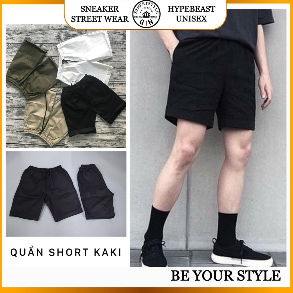 Quần Short chất liệu kaki