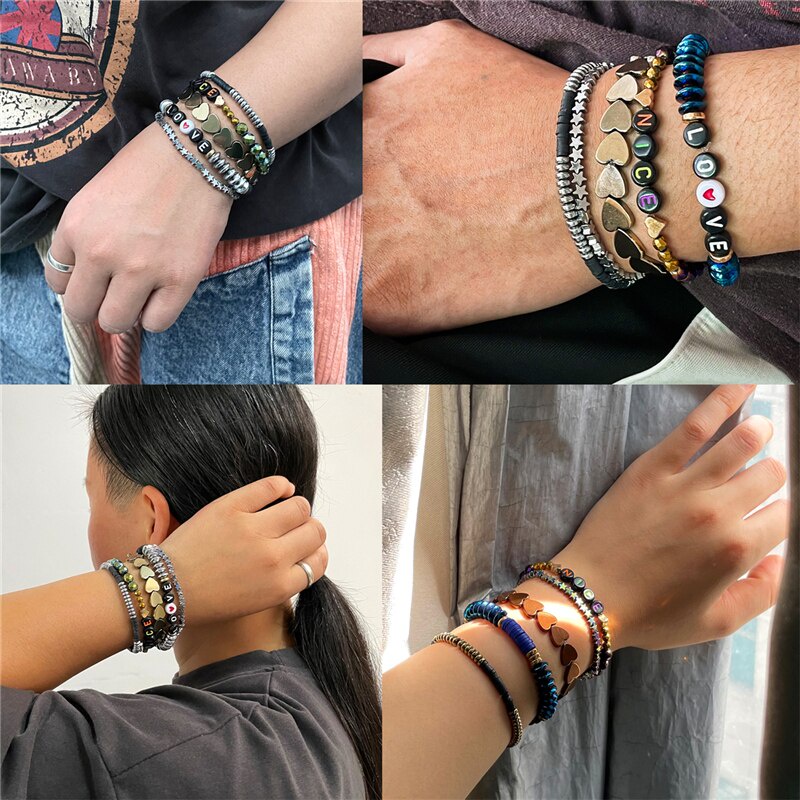 Chuỗi Hạt Đá Hematite Tự Nhiên 2 / 3 / 4 / 6mm Làm Trang Sức Thủ Công 15 &quot;