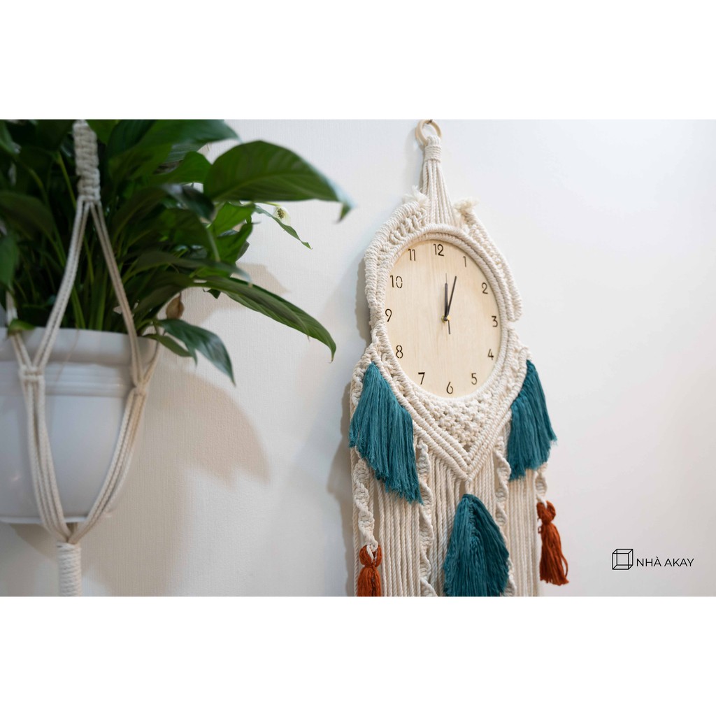 ĐỒNG HỒ MACRAME, HANDMADE