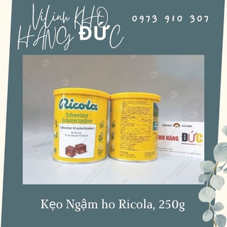 [Bill ảnh sau] KẸO NGẬM HO RICOLA 250G HÀNG ĐỨC
