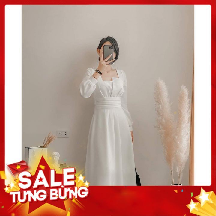 Đầm dự tiệc xòe tay phồng cách điệu Julliet Dress [HÀNG CÓ SẴN] | BigBuy360 - bigbuy360.vn