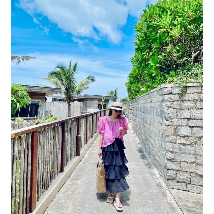 (SALE SỐC) Chân váy xếp tầng - Chân váy xếp ly nhiều tầng - Nhiều màu lựa chọn