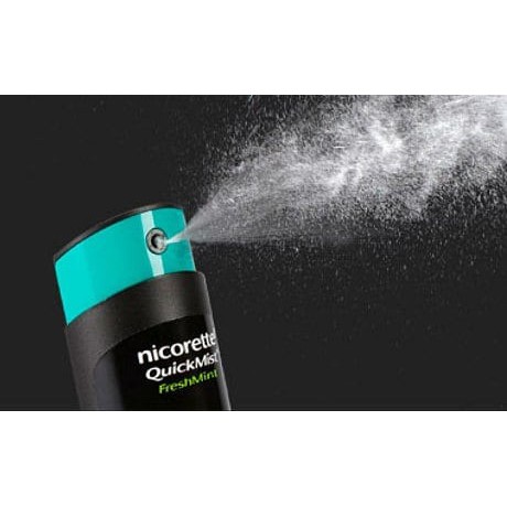 Xịt cai thuốc lá Nicorette Spray 1 tuýp vị bạc hà