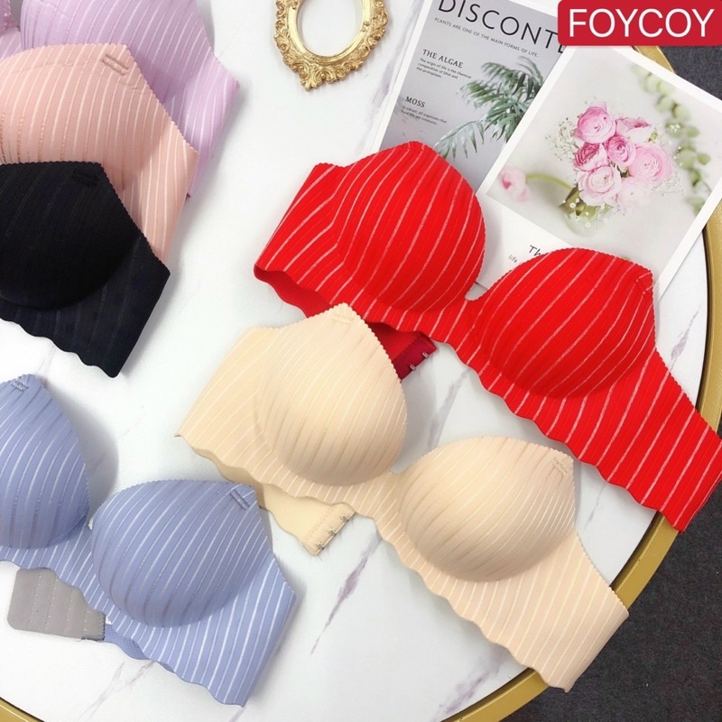 Áo su non mút dày kẻ sọc nâng đây tạo khe k34 | BigBuy360 - bigbuy360.vn