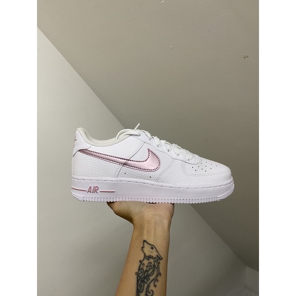 - Giày Nike AF1 GS White Pink Glaze chính hãng