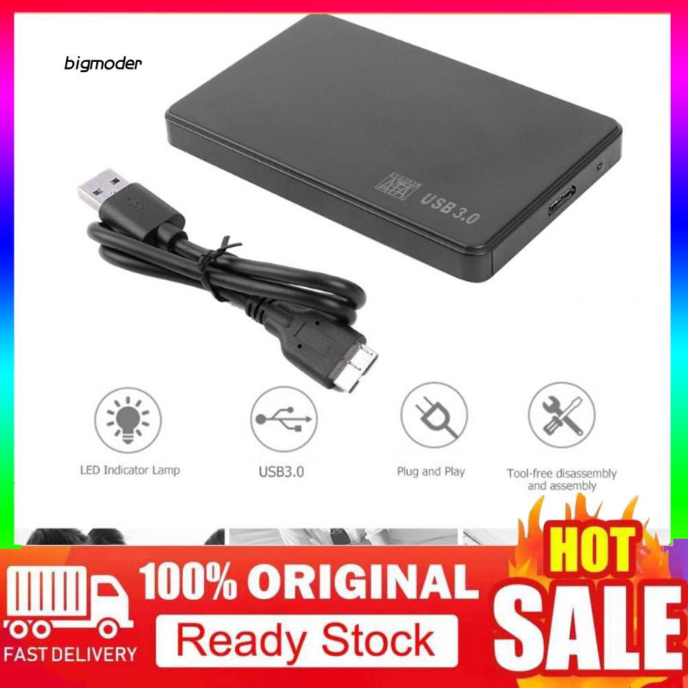 Hộp ổ cứng ngoài BIG-Portable 5Gbps USB 3.0 2.5 inch SATA HDD SSD cho máy tính PC