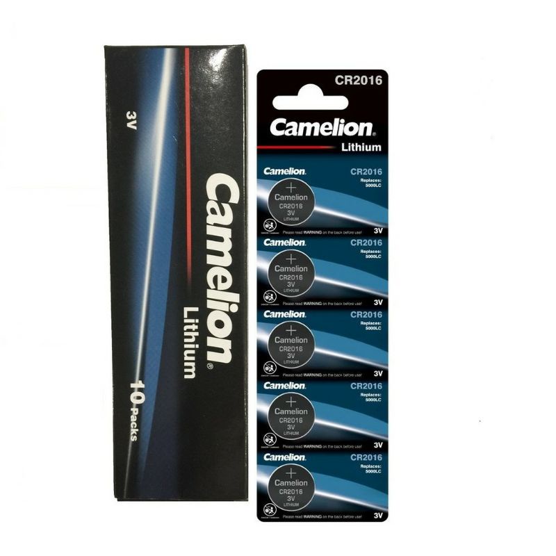 Vỉ 5 viên pin CR2016 CR2025 CR2032 Camelion 2032 2025 2016