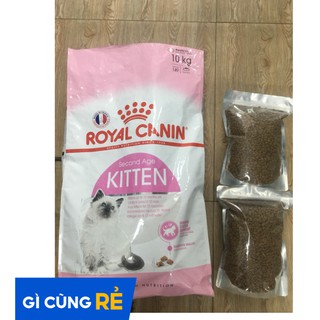 Thức ăn hạt khô cho mèo Royal Canin Kitten cho mèo con 1kg ZIP CÓ KHOÁ
