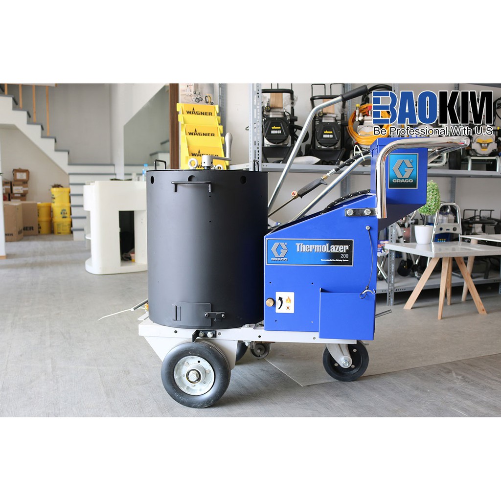 MÁY SƠN KẺ VẠCH NHIỆT DẺO THERMOLAZER TL200