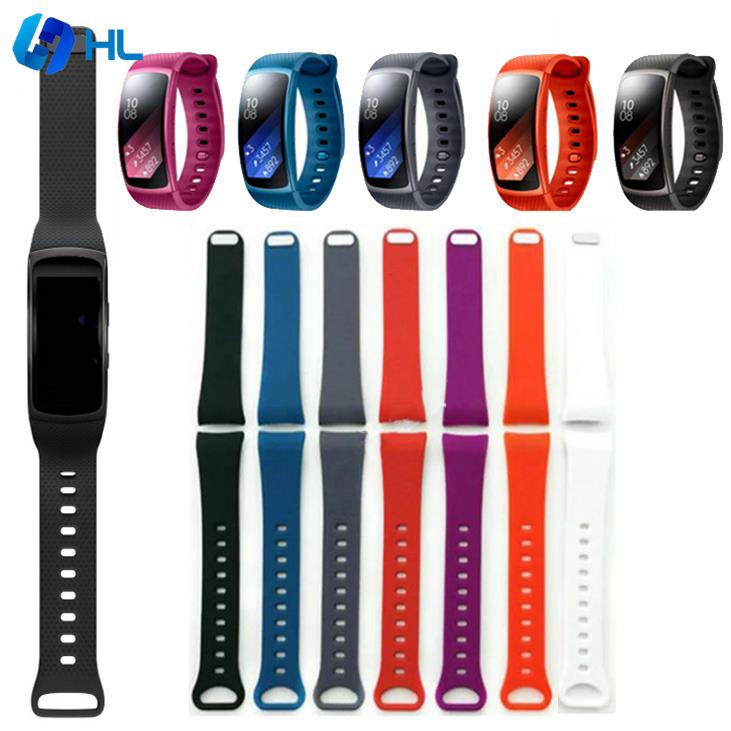 Dây Silicone Thay Thế Cho Đồng Hồ Samsung Gear Fit 2 Sm-R360