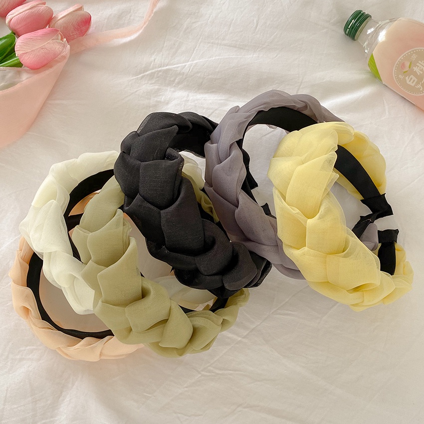 Dây buộc tóc vải lưới phong cách Hàn Quốc thời trang cho nữ