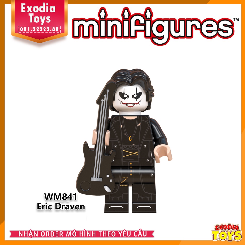 Xếp hình Minifigure các nhân vật trong phim kinh dị nổi tiếng - Đồ Chơi Lắp Ghép Sáng Tạo - WM6075