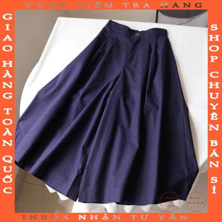 Quần ống rộng giả váy lửng _ Quần váy nữ công sở thiết kế trẻ trung QV39 _ LADY vanmuoi