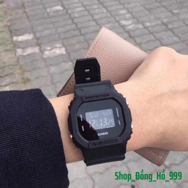 [Thẻ BH 12 Tháng] Đồng Hồ Điện Tử Nam Nữ G-SOCK 5600 Chống Va Đập, Thể Thao, Chống Sốc, Đèn LED Cực Đẹp, 40mm, Màu Đen. | BigBuy360 - bigbuy360.vn