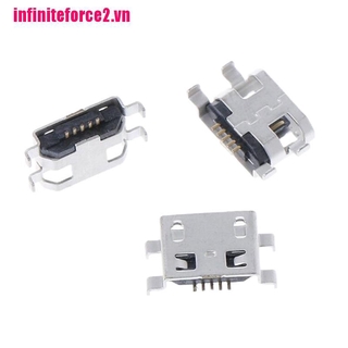 (Force) 10 Giắc Chuyển Đổi Type B Micro Usb 5 Pin Female