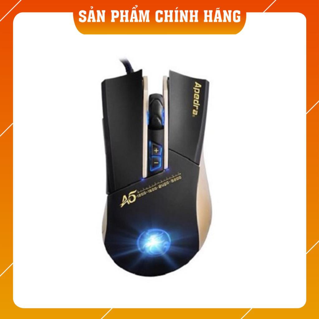 Chuột Gaming Apedra A5 - Led RGB - Bảo hành 12 tháng chính hãng