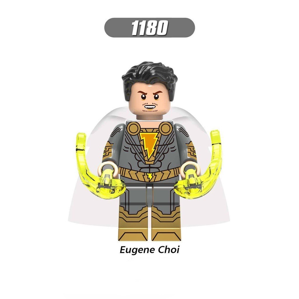 Mô Hình lego Nhân Vật shazam darla dudley ferddyfreeman doctor sivana black adam mary marvel