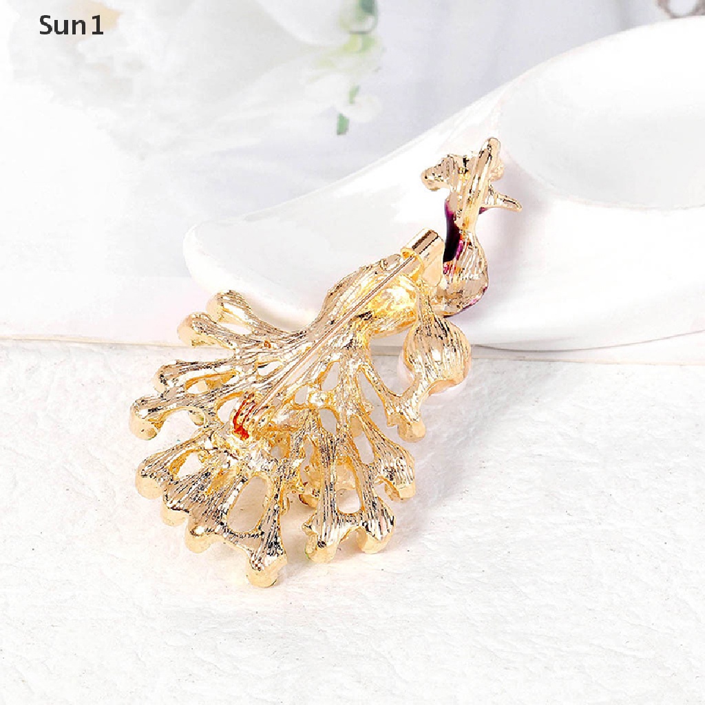 Ghim Cài Áo Hình Động Vật Đính Đá Pha Lê Phong Cách Vintage 1 &gt;