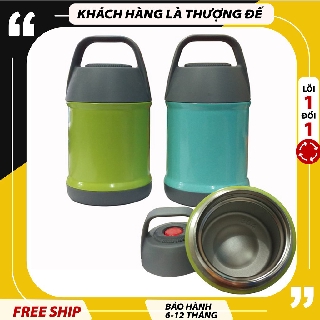 Bình ủ cháo giữ nhiệt inox 450ml Nhật Bản, bình ủ cháo cao cấp cho bữa ăn nhanh tiện lợi