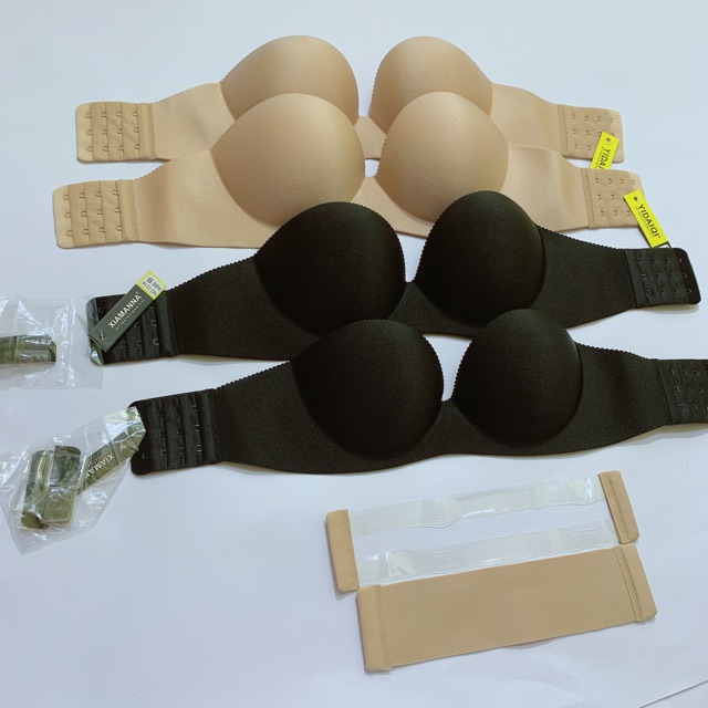 (2218) áo cúp ngực chống tụt tặng kèm dây trong ,(siêu dày 4cm ) tạo khe ngực đẹp