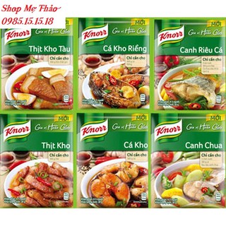 GÓI GIA VỊ HOÀN CHỈNH KNORR VỊ THỊT KHO/ CÁ KHO 28gr