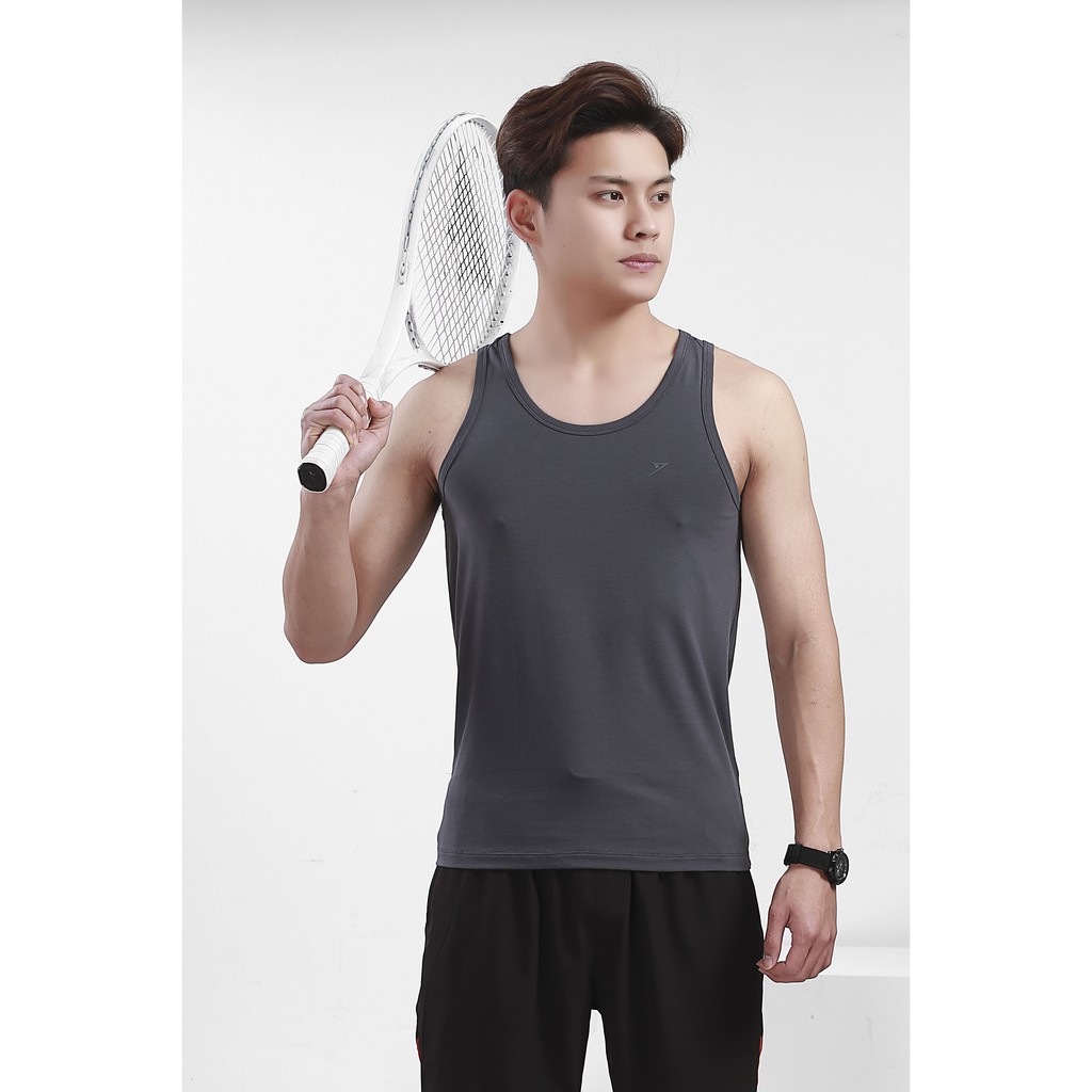 Áo ba lỗ nam, áo tanktop tập gym Kwin KTT001S8 cao cấp thoáng mát co dãn 4 chiều, thấm hút vuợt trội