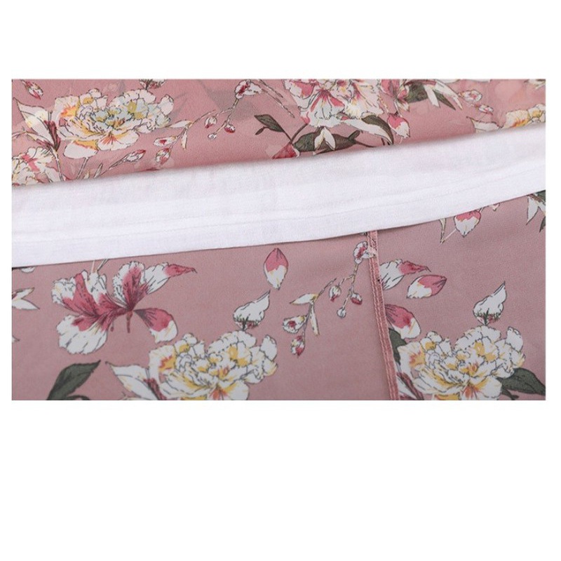DM1173 - Đầm chiffon hè cho người mập hàng nhập
