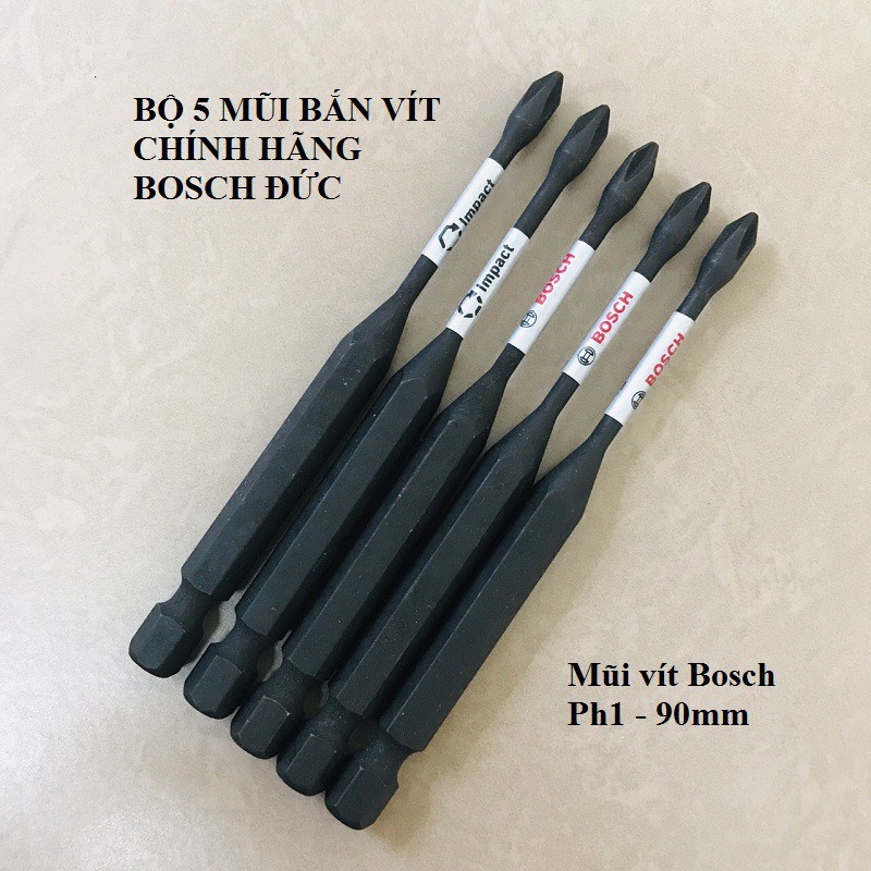Mũi Vít Bosch đầu nhỏ PH1 dùng cho điện tử 90mm