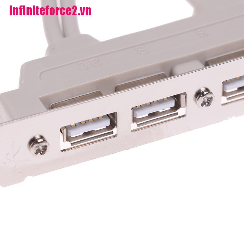 Cáp Nối Bo Mạch Chủ 4 Cổng Usb 2.0 Đến 9 Pin Cho Pc Panel | BigBuy360 - bigbuy360.vn