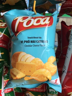 Combo 10 gói snack Poca đủ vị