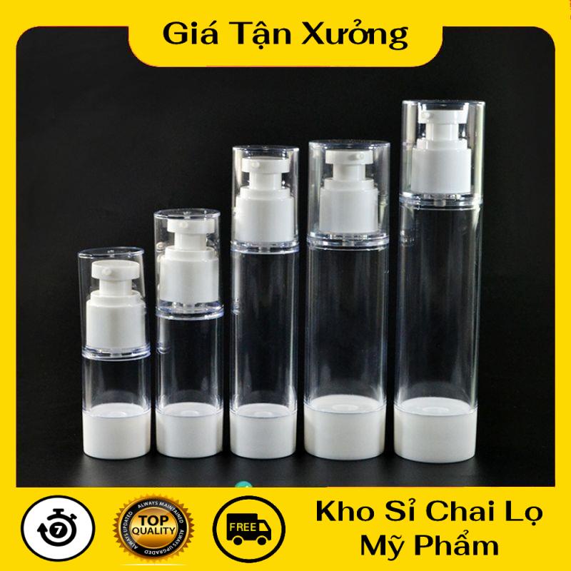 Chai Chiết Mĩ Phẩm ❤ TRÙM SỈ ❤ Chai nhựa xịt giọt hút chân không 30ml chiết mỹ phẩm , phụ kiện du lịch